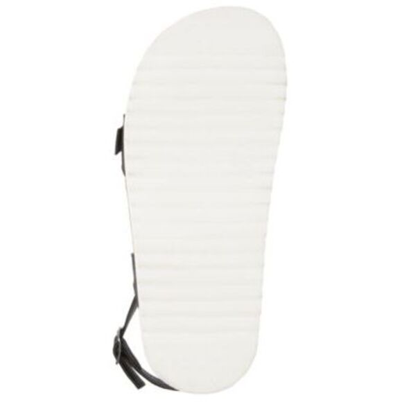 MADDEN GIRL Womens Black 1" Platform Garnett Round Toe Wedge Thong Sandals 7.5 M - Picture 4 of 4